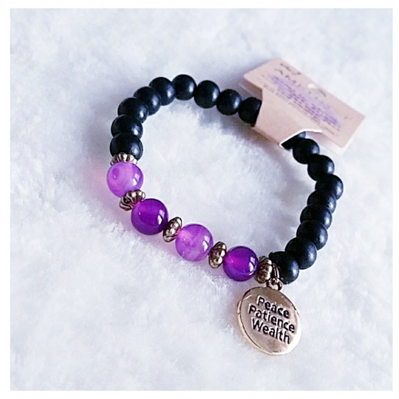 🔵Amethyst Bracelet - Picture 1 of 2